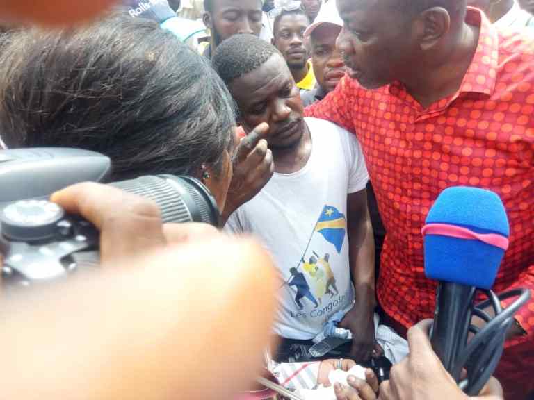 Meeting de Fayulu:  Eliezer Ntambwe, non grata!