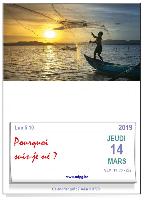 Pourquoi suis-je né ?