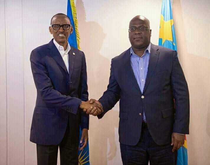 Après le match contre le Libéria :  Félix-Antoine Tshisekedi est arrivé ce soir à Kigali