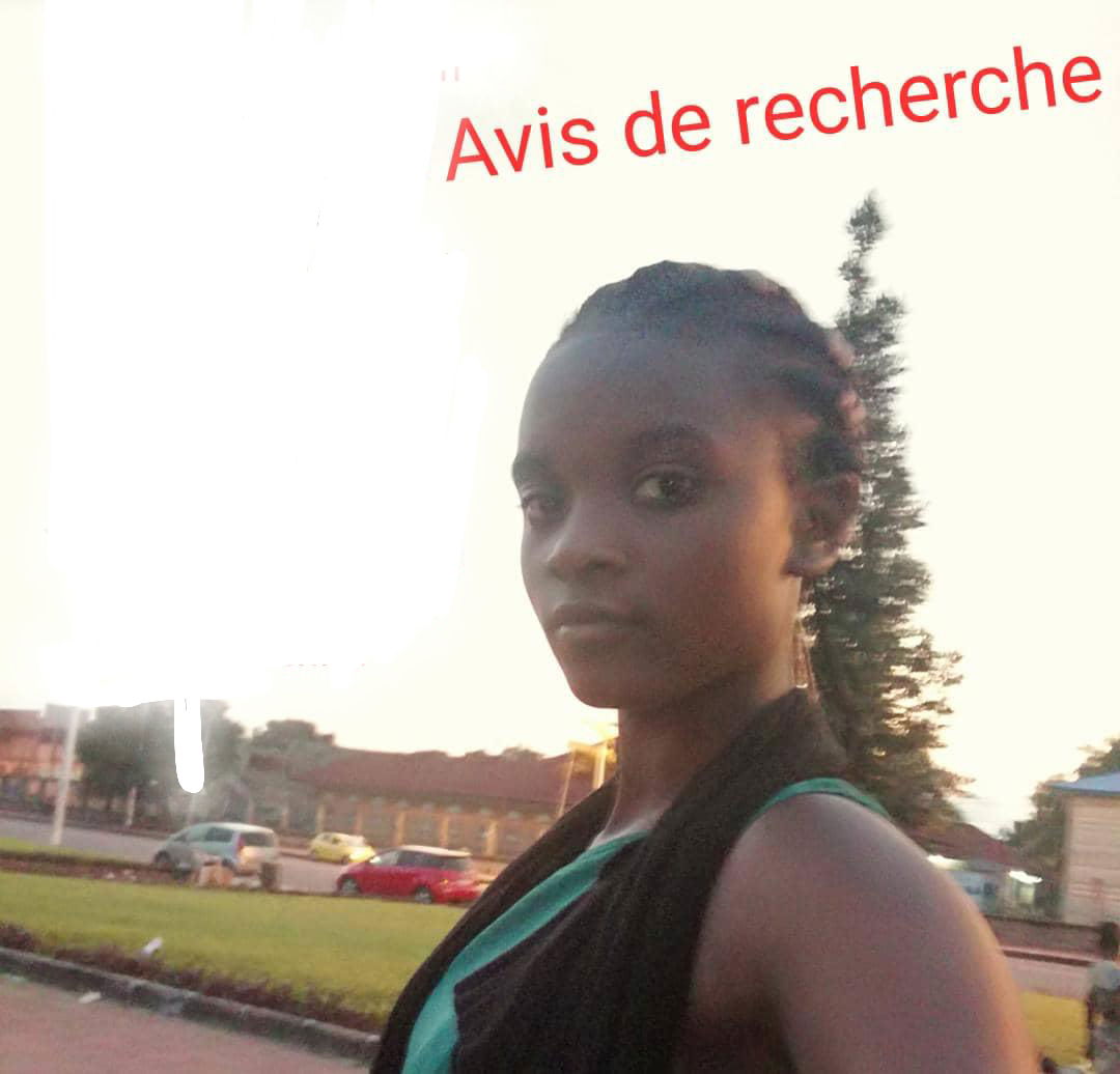 URGENT,  AVIS DE RECHERCHE  KESTIA MUJINGA ITABAYI
