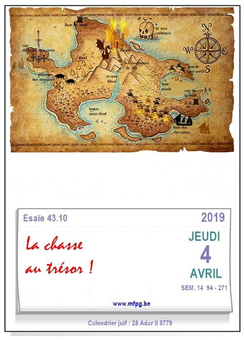 La chasse au trésor !
