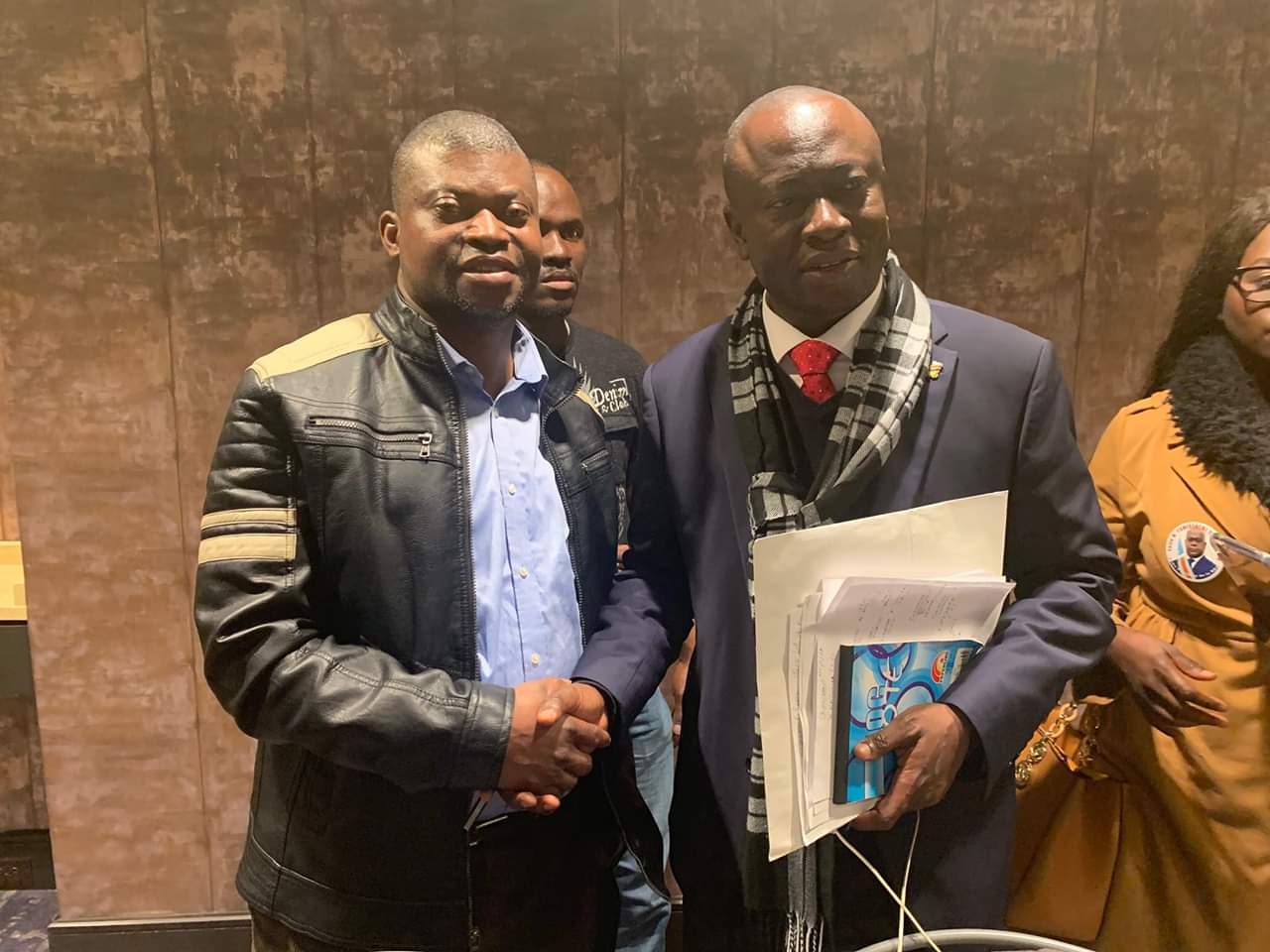 Quand un Mpangistanais cède à l'irritation à la suite du succès du Président Fatshi récolté aux USA :  Augustin Kabuya annoncé avoir fui !