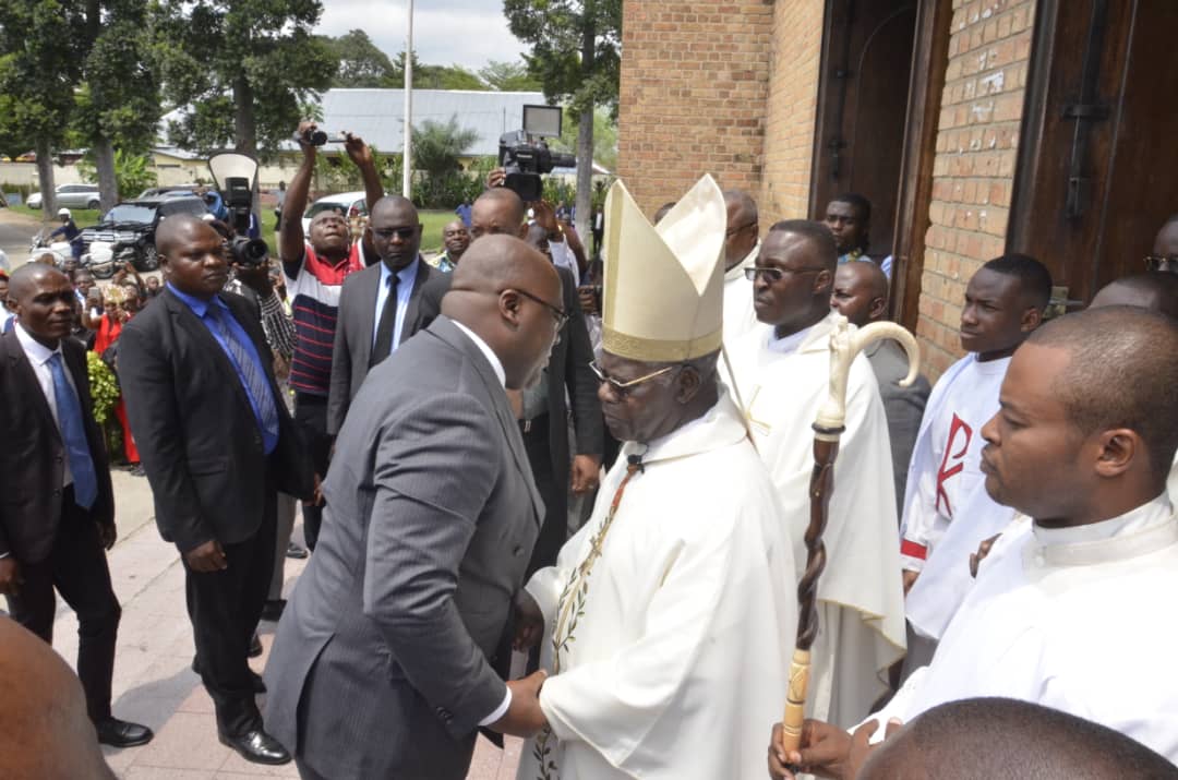 LE CARDINAL MONSENGWO SE DIT HONORÉ DE BENIR LE MINISTÈRE PRÉSIDENTIEL DE FELIX ANTOINE TSHISEKEDI