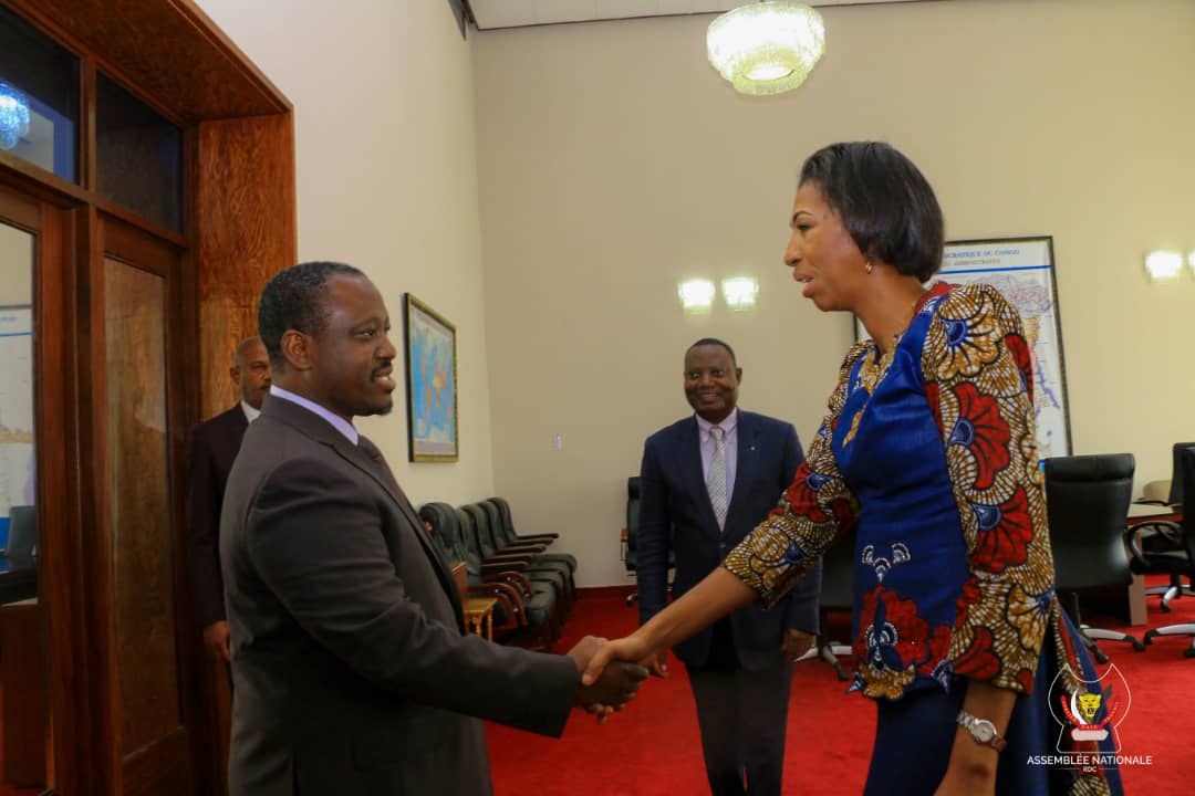 Parlement proche de la population :  Guillaume Soro apporte son soutien à Jeannine Mabunda!