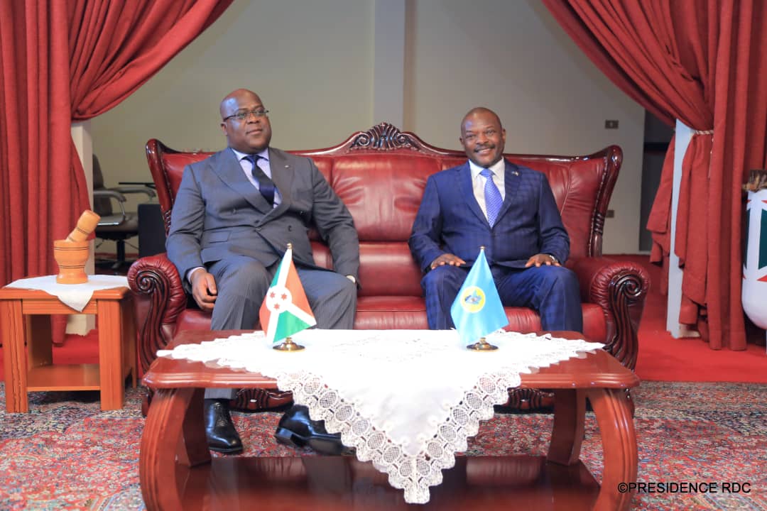 En marge de la visite de Félix-Antoine Tshisekedi au Burundi:  Kinshasa et Bujumbura réchauffent leur coopération !