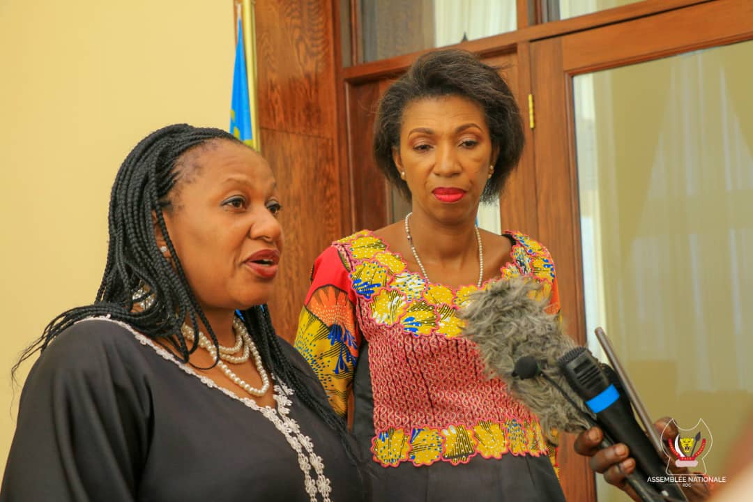 Affaire viol collectif de l’écolière de 13 ans : Jeannine Mabunda et Chantal Yelu crient au scandale