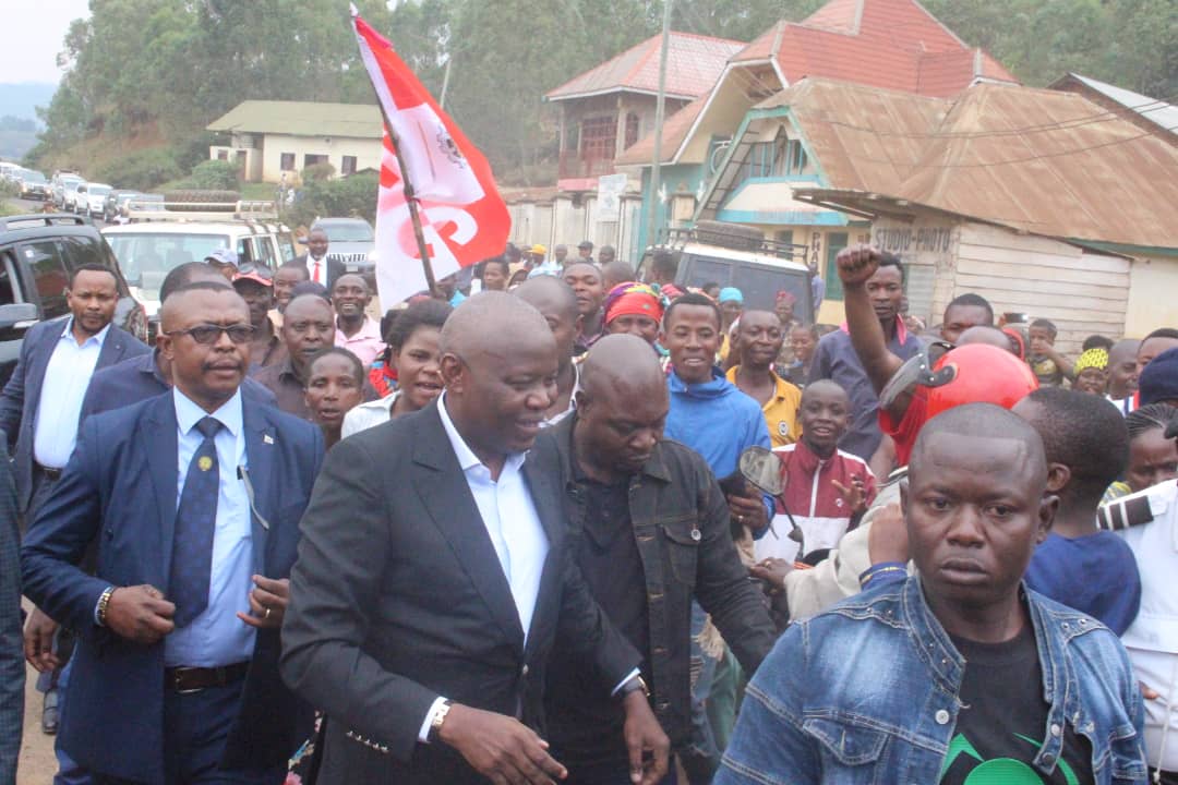 VITAL KAMERHE A BUKAVU POUR UNE ASSISTANCE HUMANITAIRE AUX VICTIMES DE L'INCENDIE