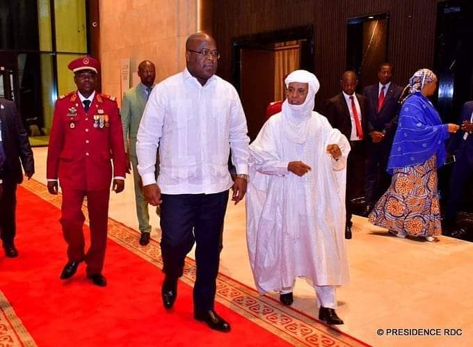 LE PRÉSIDENT FÉLIX ANTOINE TSHISEKEDI TSHILOMBO A QUITTE KINSHASA POUR NYAMEY.
