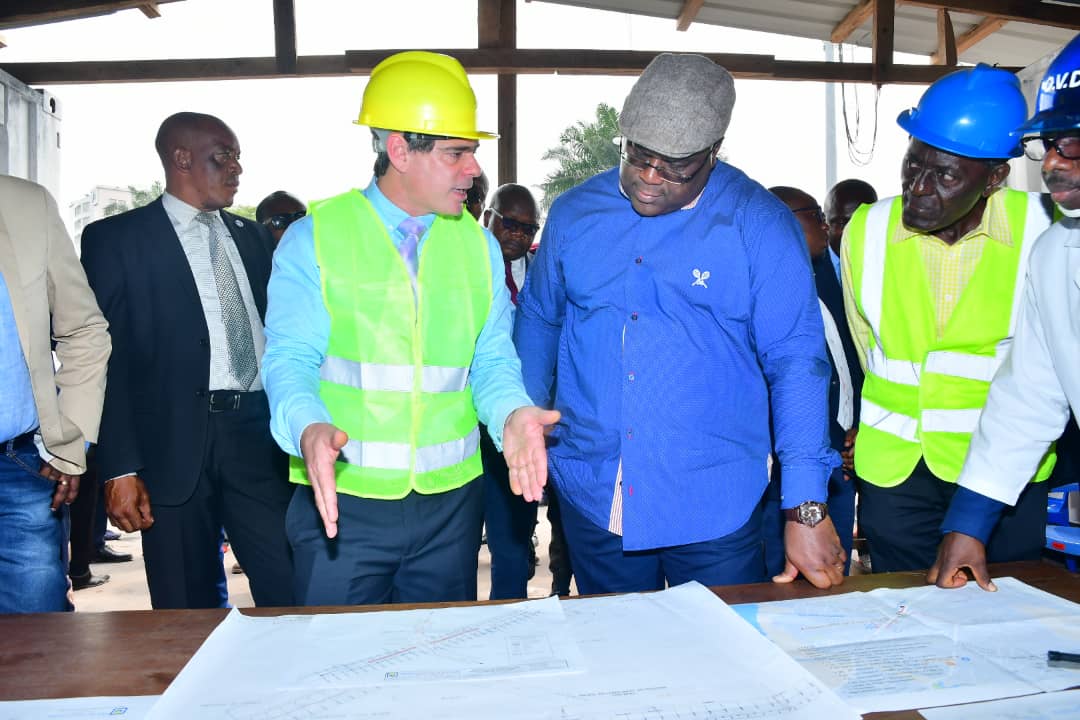 Programme d'urgence des 100 jours:  Félix-Antoine Tshisekedi visite les chantiers !