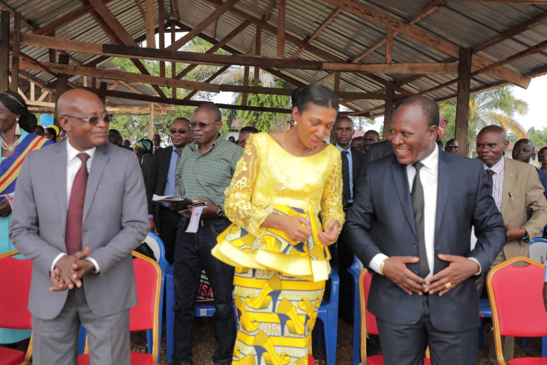 Félix-Antoine Tshisekedi représenté par Jeanine Mabunda à l'intronisation de l'Archevêque de Bokungu-Ikela!