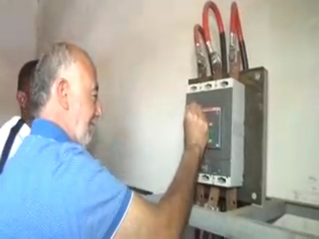Chose promise par Nazem Nazembe, chose faite :  Enfin, le quartier Gbadolite de Lubumbashi alimenté en énergie électrique !