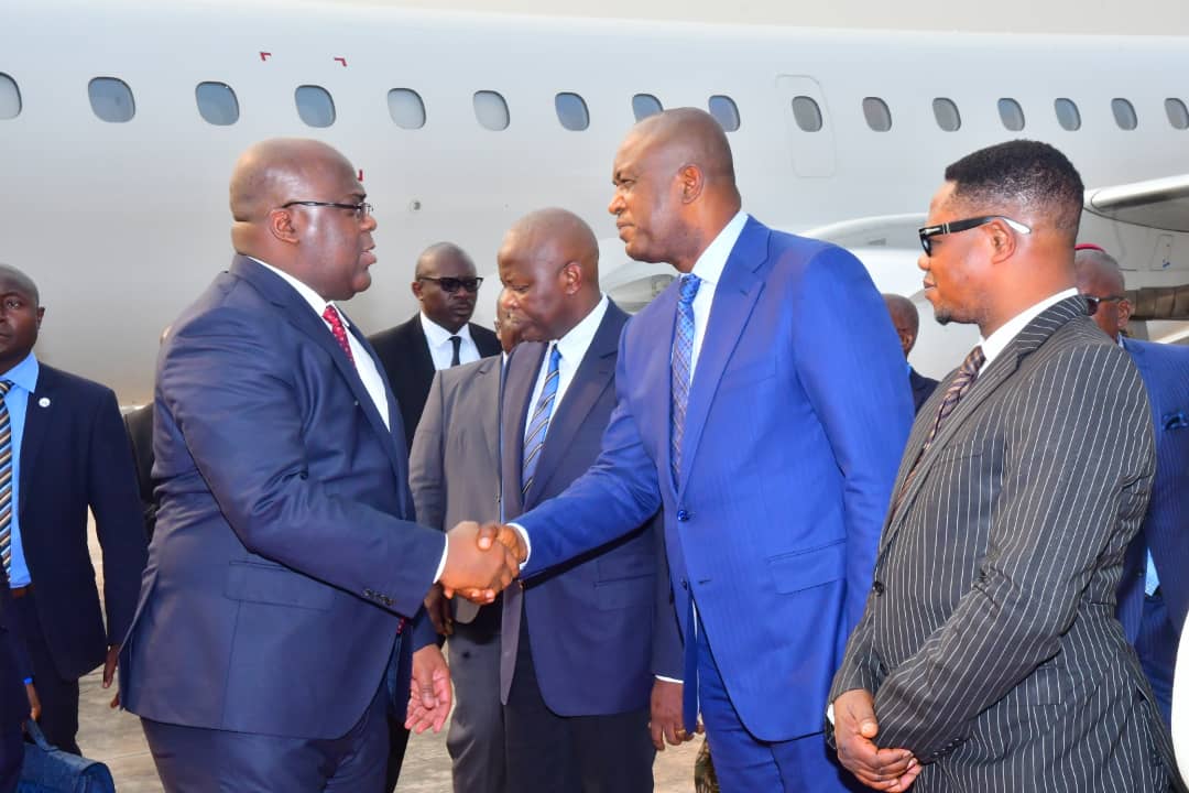 LE PRÉSIDENT FÉLIX-ANTOINE TSHISEKEDI DE RETOUR A KINSHASA