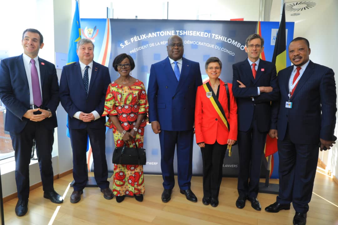 LE PRÉSIDENT DE LA RÉPUBLIQUE FELIX ANTOINE TSHISEKEDI TSHILOMBO RECONCILIE LA  RDC ET LA BELGIQUE
