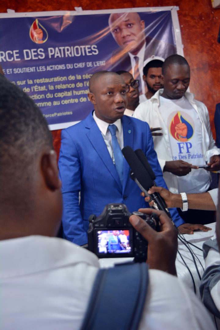 Première matinée politique de Mouvement politique Force des Patriotes:  Honoré Mvula fait une entrée triomphante!