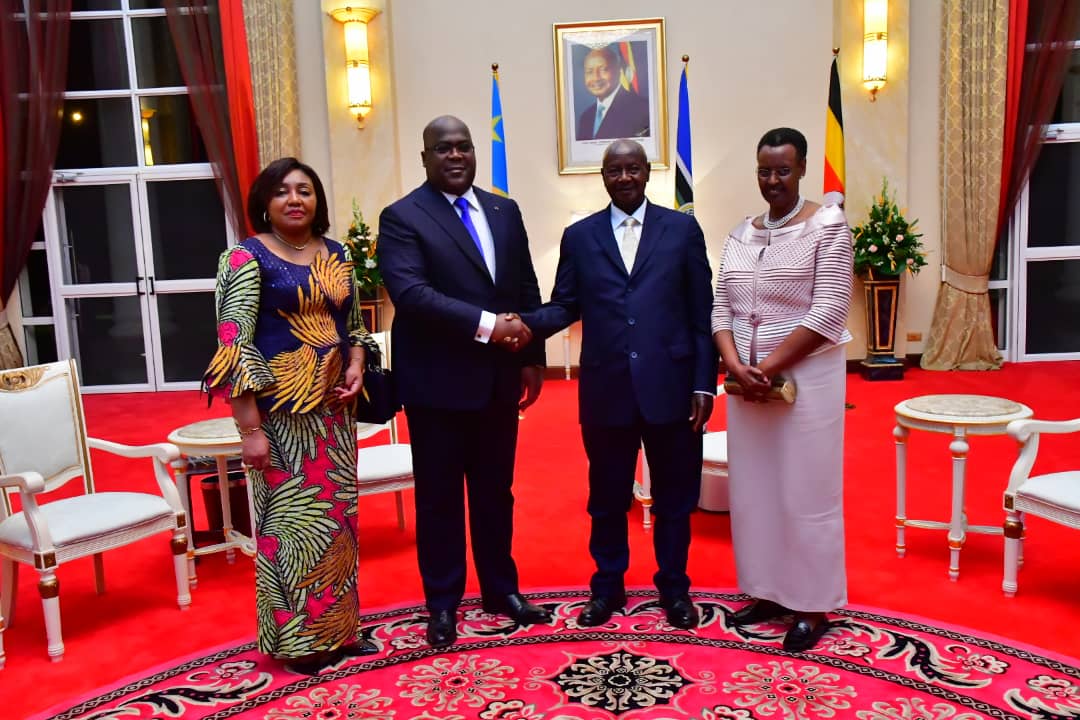 Dans sa quête de la paix dans l’Est de la RDC :   Félix-Antoine Tshisekedi chez l’un des agresseurs de la RDC !