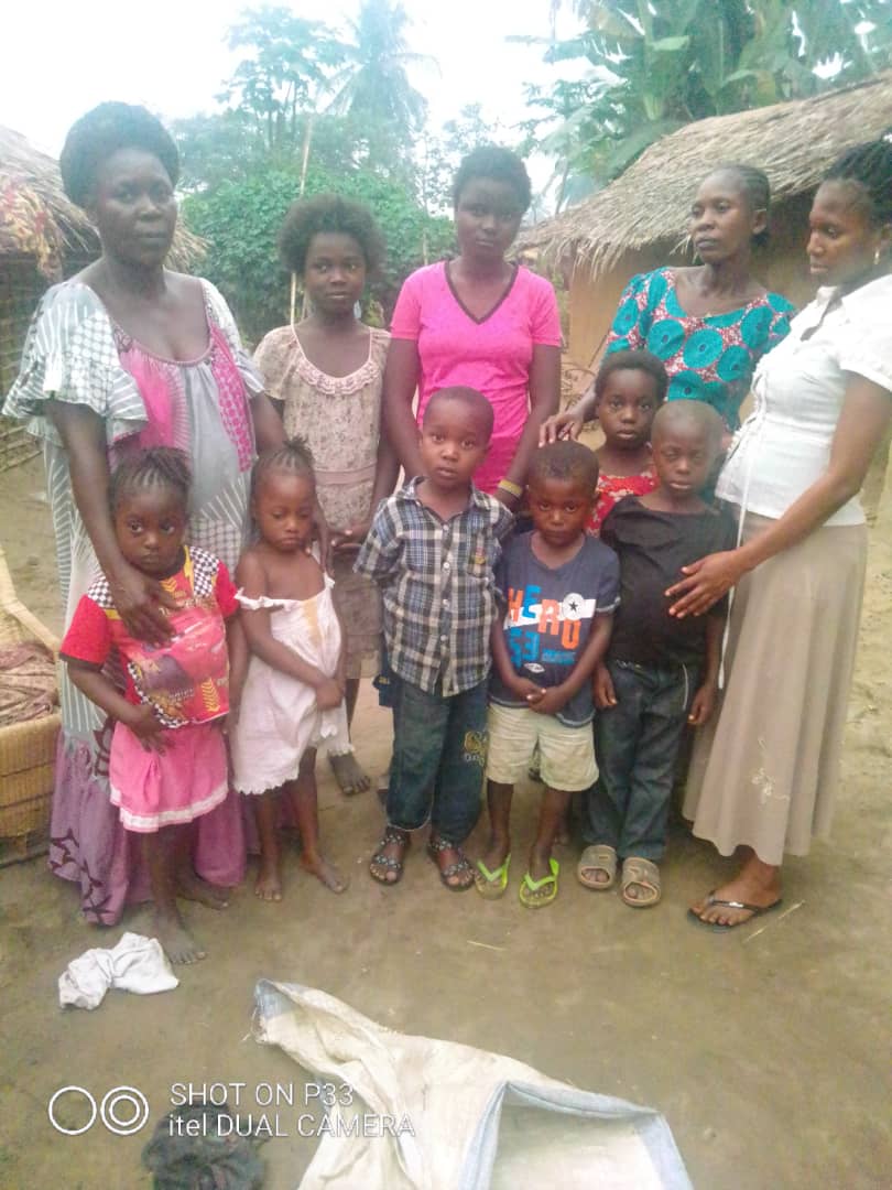 Kasaï/Kakenge :  8 enfants non accompagnés sont gardés dans des familles d'accueil par la Plateforme des Femmes de Kakenge (PFK) pour leur réunification.