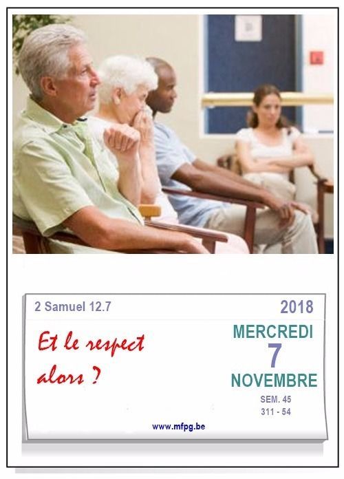 ET LE RESPECT ALORS ?