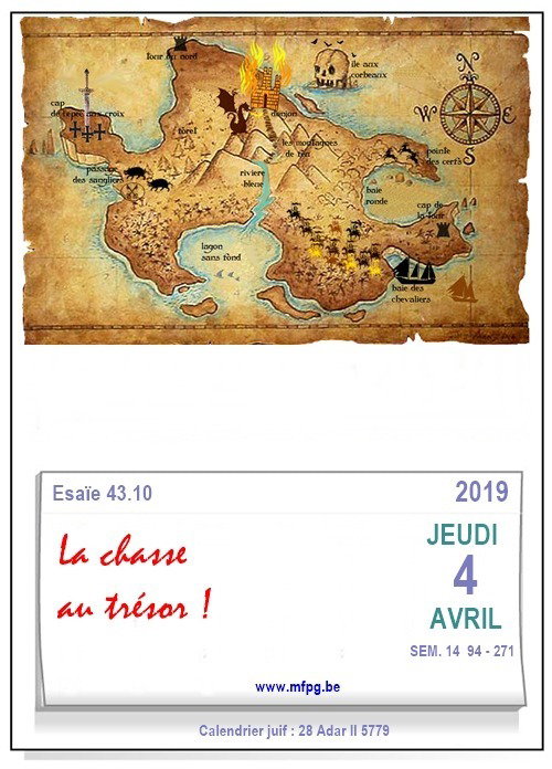 La chasse au trésor !
