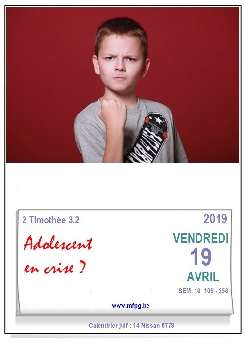 Adolescent en crise ?