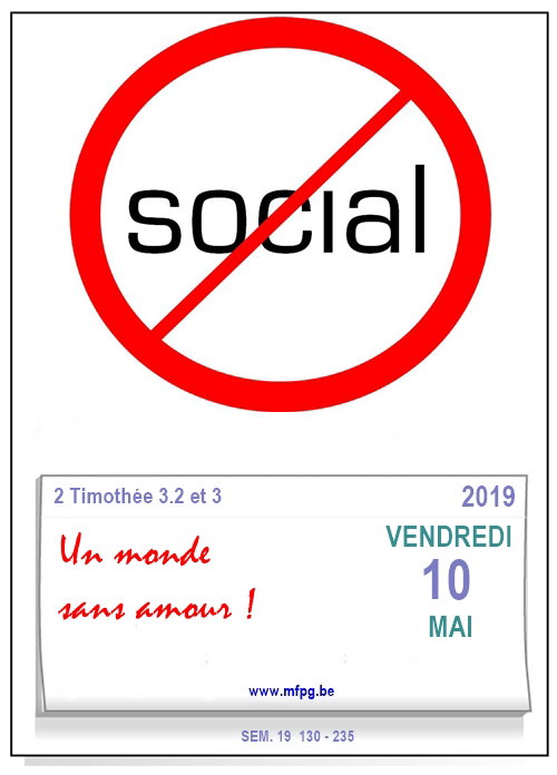 Un monde sans amour !