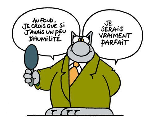 A propos d’humilité !