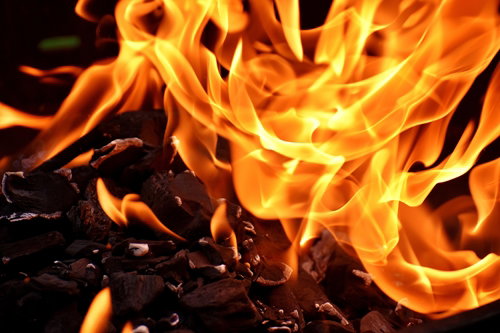 Le feu !