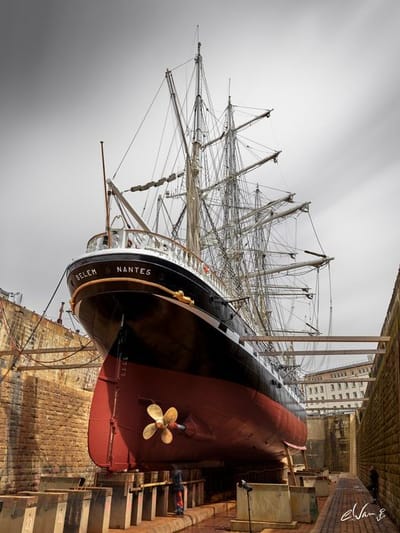 Restauration du "BELEM"