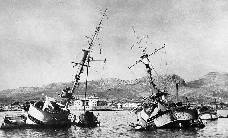 Le sabordage de la flotte à Toulon