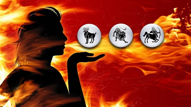 Venus en signos de fuego (Aries, Leo, Sagitario)