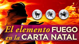 Decanatos en signos de fuego.