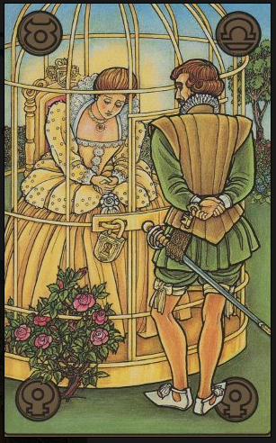 Carta Symbolon - La jaula dorada