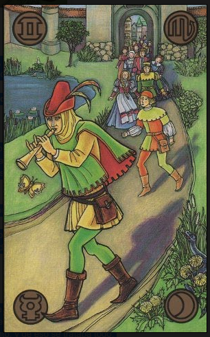 Carta Symbolon - El Flautista de Hamelín