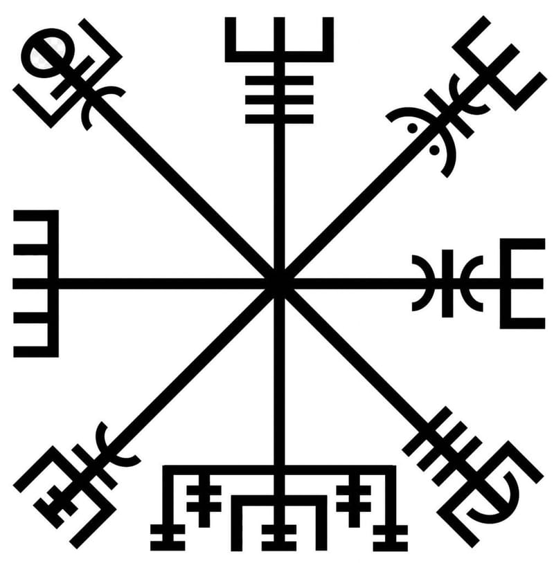 El Vegvísir o brújula vikinga y todo su poder