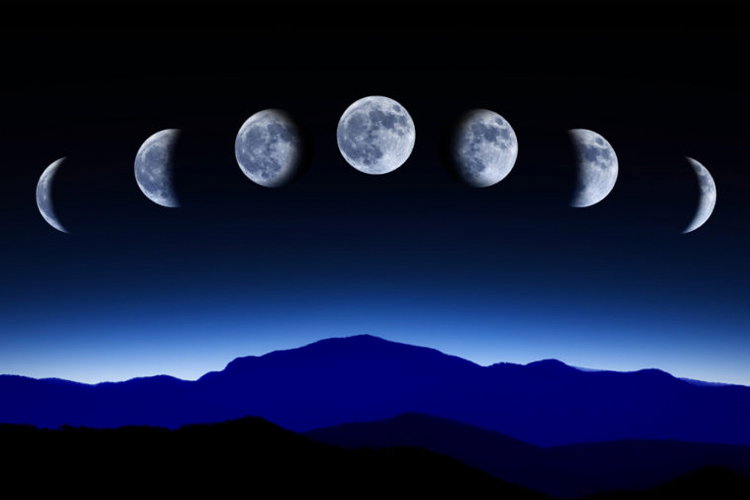 Son 8 las fases de la luna, no 4