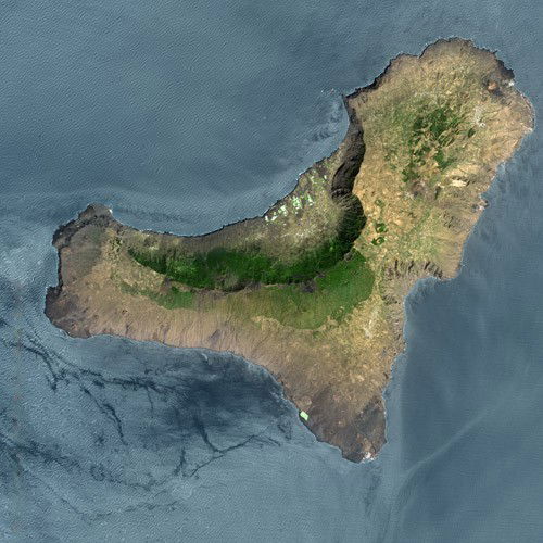 Isla de El Hierro o Isla del Meridiano