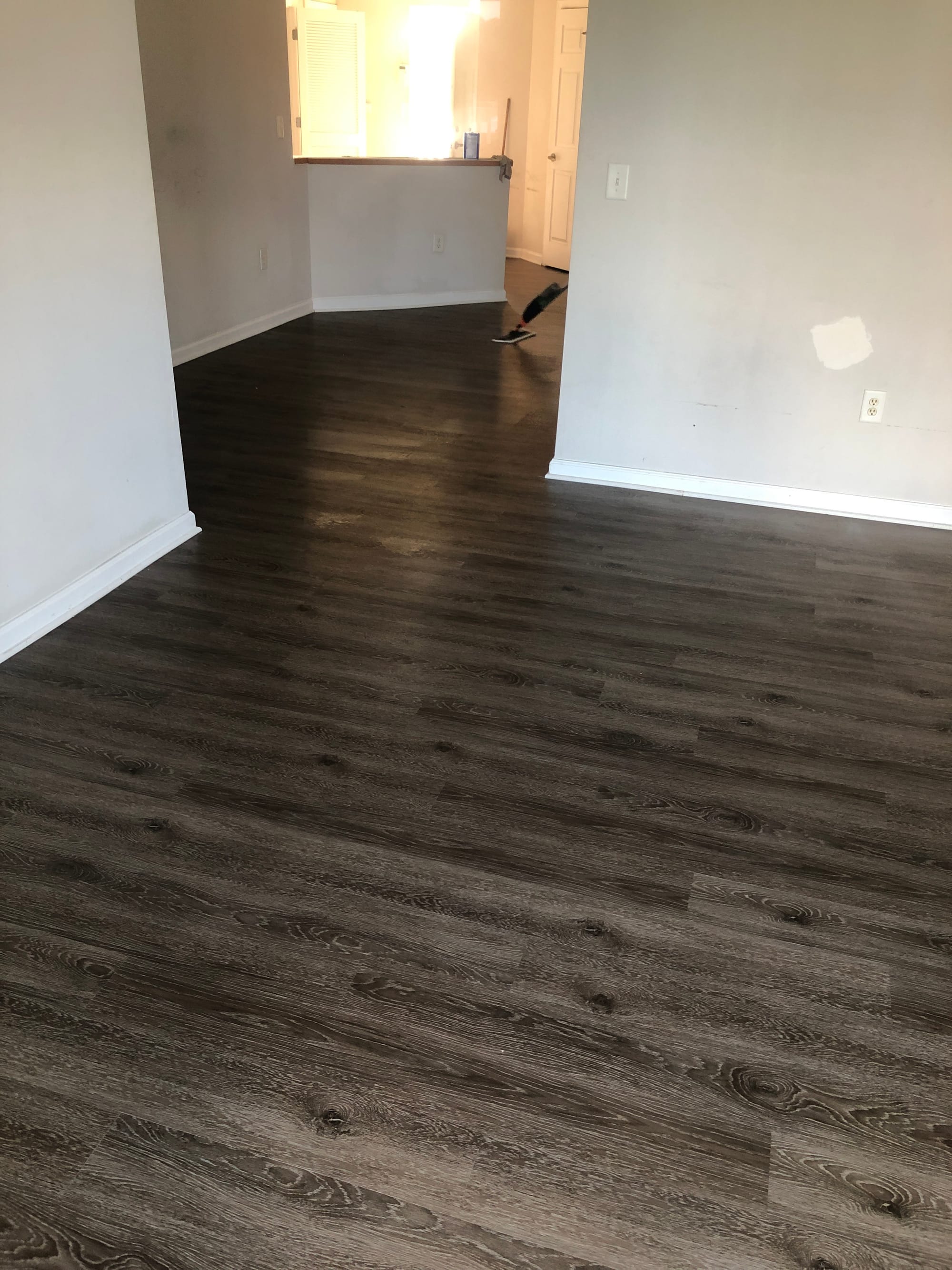 LVT Floor Finished