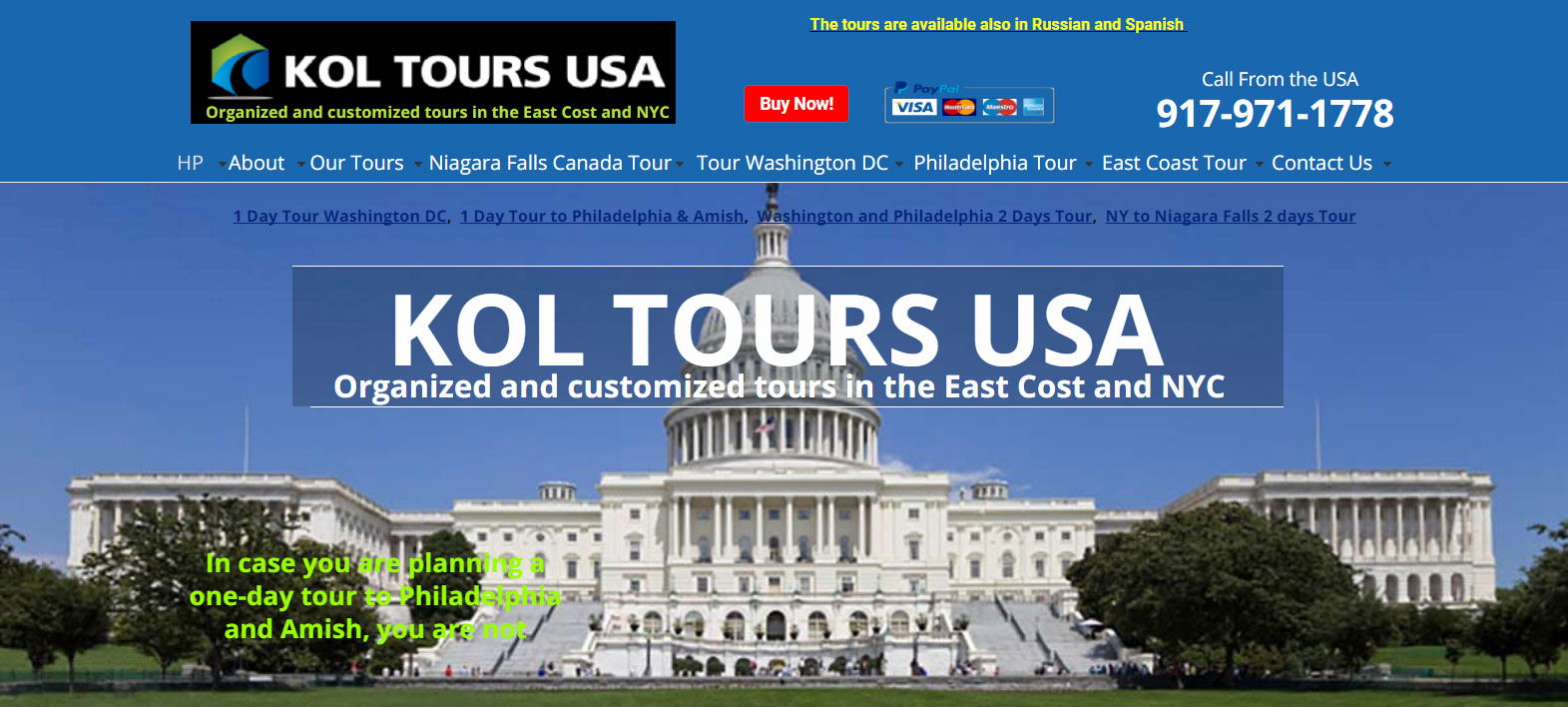 kol Tours USA