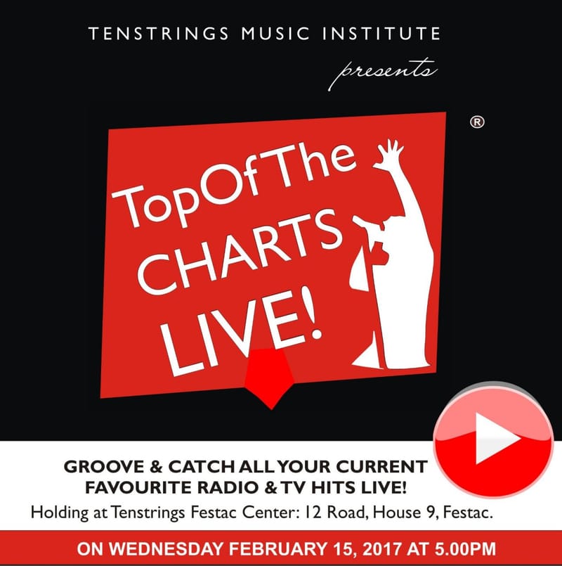 top os the charts live