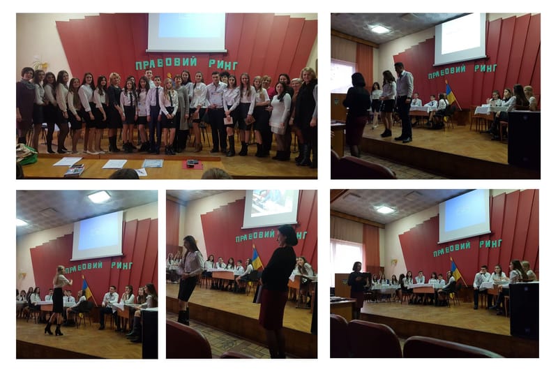Районний правовий ринг. Команда Кричівської ЗОШ  І-ІІІ ступенів "Захисники права" виборола почесне ІІ місце, керівник директор школи Н.І.Стойка.