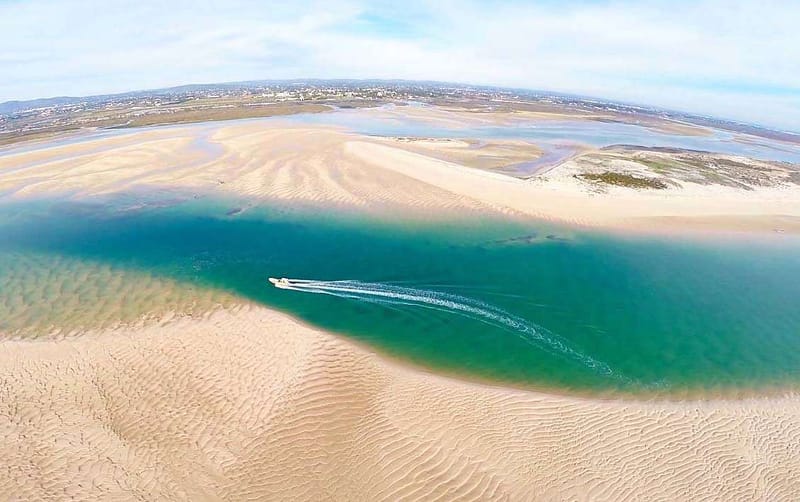 Islas de barrera del Algarve - Laguna y Playas de la Ría Formosa