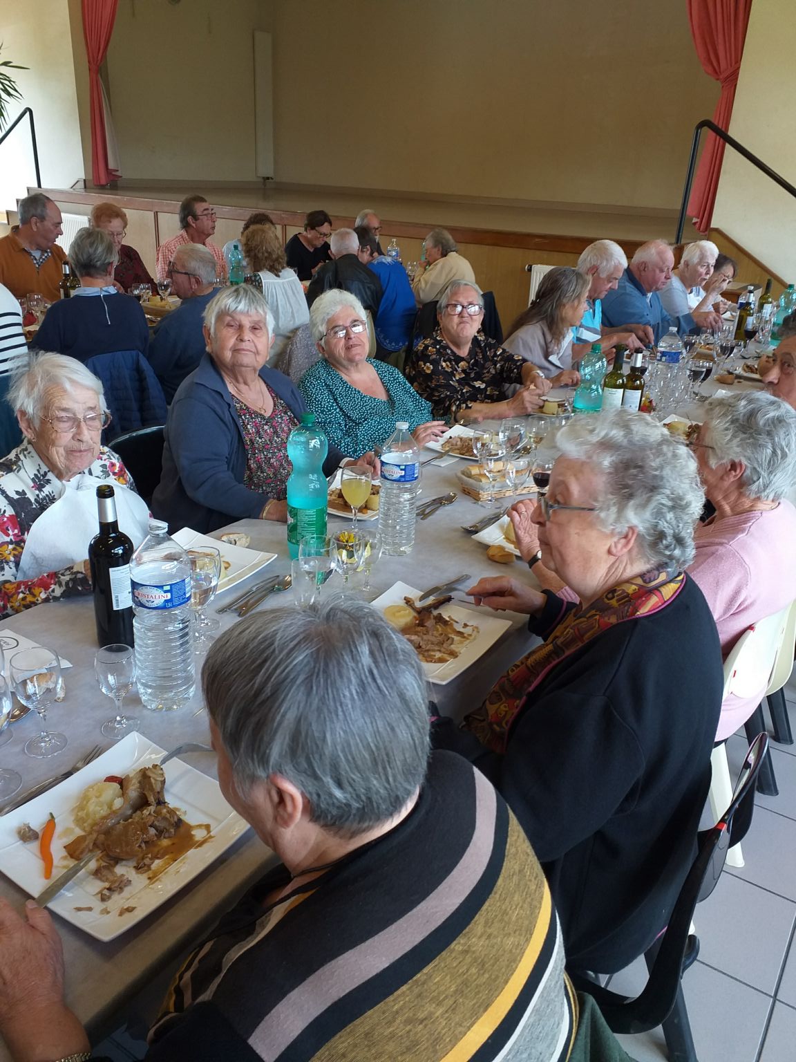 Repas des anniversaires ronds du 7 octobre 2021