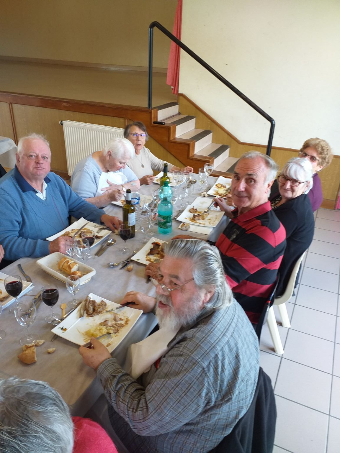 Repas des anniversaires ronds du 7 octobre 2021