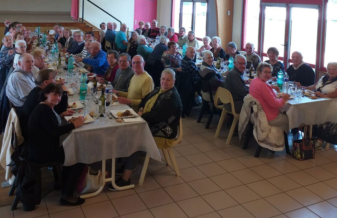 Repas des anniversaires ronds du 7 octobre 2021