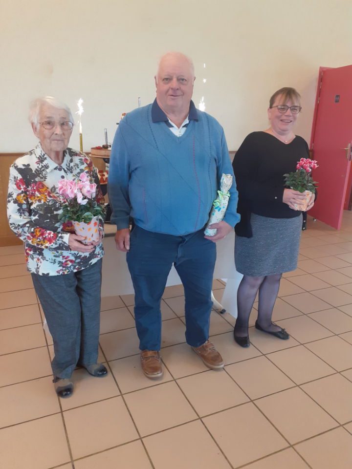 Repas des anniversaires ronds du 7 octobre 2021