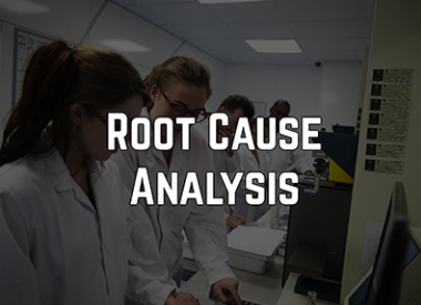 ROOT CAUSE ANALYSIS (RCA) IN THE LABORATORY - ADDRESSING NON-CONFORMANCES