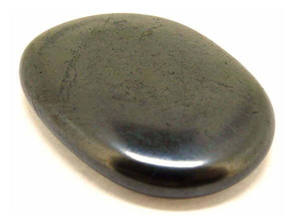 Azabache ou Jet pierre lisse