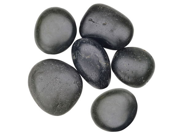 pierre basalte noire