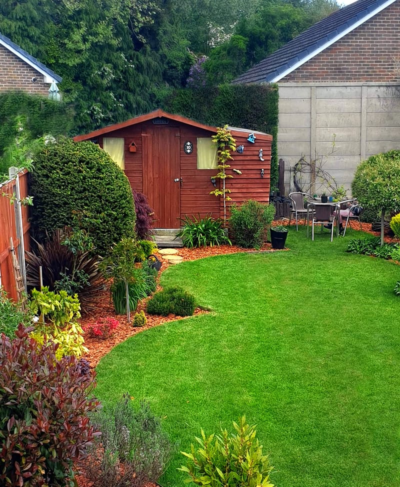 A cosy garden in Canterbury