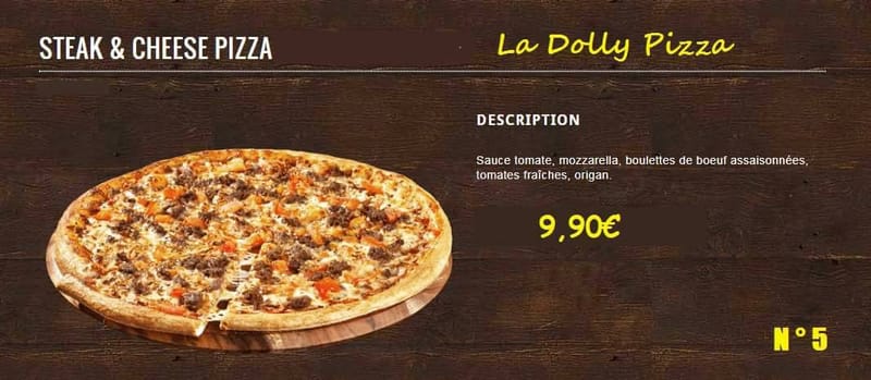 5- La Steek & Cheese