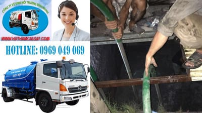 Hút hầm cầu tphcm bất kể ngày đêm 24/7 kể cả ngày lễ